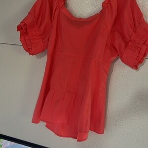 More of a coral beautiful top